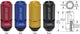 Project Kics Leggdura Racing Shell Type Lug Nut 53mm Closed - End Look 16 Pcs + 4 Locks 12X1.5 Black - My Store