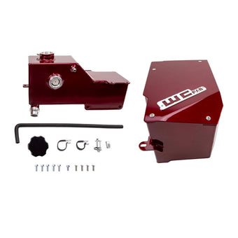 compare product Wehrli 17-24 6.7L Power Stroke Coolant Tank and Battery Box Kit - Gloss Black