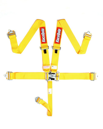 compare product RaceQuip Yellow L & L 5pt Seat Belt