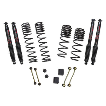 compare product Skyjacker 2020 Jeep JL 4WD Diesel 2.5in Dual Rate Long Travel Sus Lift Kit w/ Black Max Shocks
