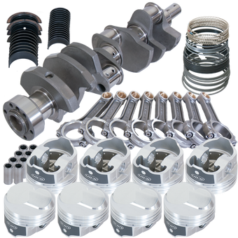 compare product Eagle Chevy 454 1Pc 4.000in Crank 6.135in I-Beam Rods 43cc Dome 4.280in Pistons Rotating Assembly