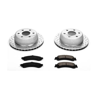 compare product Power Stop 02-06 Cadillac Escalade Rear Z23 Evolution Sport Brake Kit