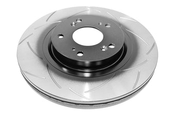 compare product DBA 02-05 RSX (Type S) / 06-07 Civic Si 2.0L Front Slotted Street Series Rotor