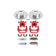 Power Stop 03 - 07 Nissan Murano Rear Z26 Street Warrior Brake Kit w/Calipers - My Store