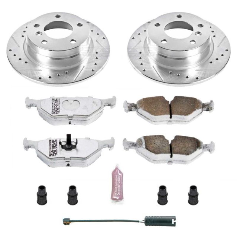 Power Stop 92 - 98 BMW 318i Rear Z26 Street Warrior Brake Kit - My Store