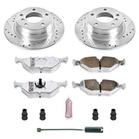 Power Stop 92 - 98 BMW 318i Rear Z26 Street Warrior Brake Kit - My Store