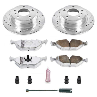 compare product Power Stop 92-98 BMW 318i Rear Z26 Street Warrior Brake Kit