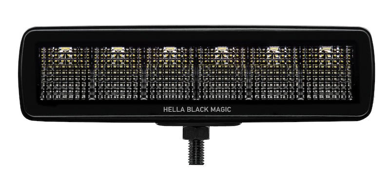 Hella Universal Black Magic 6 L.E.D. Mini Light Bar - Flood Beam - My Store