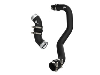 compare product aFe 06-10 GM Diesel Trucks V8 6.6L BladeRunner Aluminum Hot & Cold Charge Pipe Kit - Black