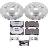 Power Stop 16 - 18 Ford Focus Front Z26 Street Warrior Brake Kit - My Store