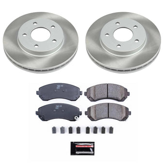 compare product Power Stop 01-05 Pontiac Aztek Front Semi-Coated Rotor Kit
