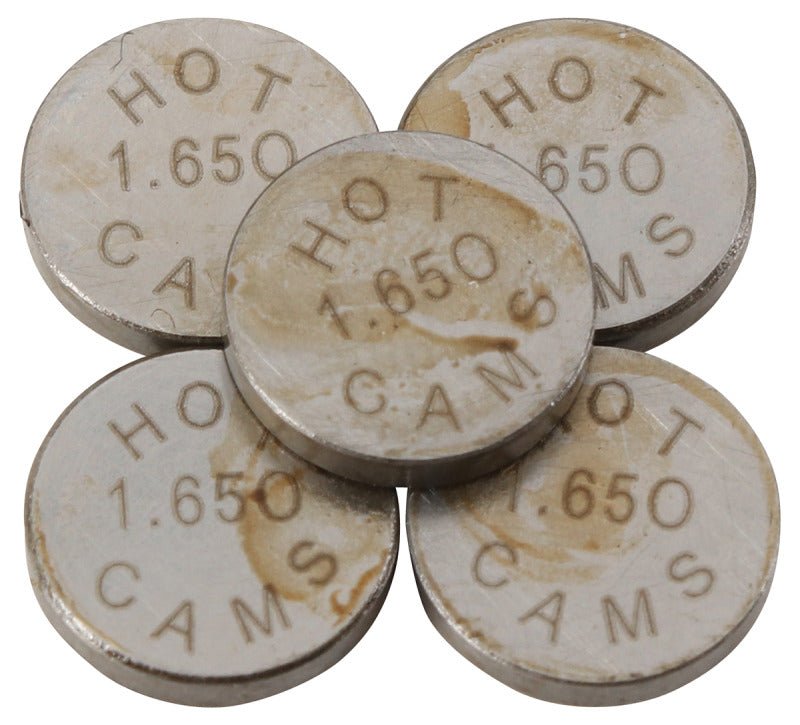 Hot Cams 04 - 08 400 DVX/02 - 16 CRF 450 R 1.650mm Shim Kit - 5 Pack - My Store
