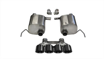 compare product Corsa 2014-2019 Corvette C7 Coupe 6.2L V8 AT/MT 2.75in Valve-Back Dual Rear Exit Black Sport Exhaust