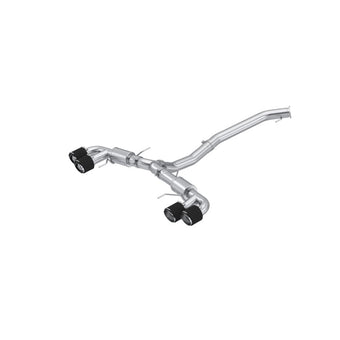 compare product MBRP 2009-2023 Nissan GTR 3.8L Stainless Steel 3.5in Cat-Back, Dual Split Rear Quad Carbon Tips