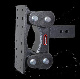 compare product Gen-Y The Boss Torsion-Flex Pintle Plate 3in Shank 6.5in Drop 2.4K TW 21K Hitch