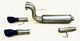 Gibson 2024 Ford F150 5.0L Black Elite Stainless Steel Split Rear Exhaust - My Store
