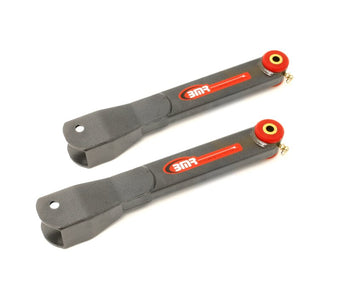 compare product BMR 10-15 5th Gen Camaro Non-Adj. Rear Trailing Arms (Polyurethane) - Black Hammertone