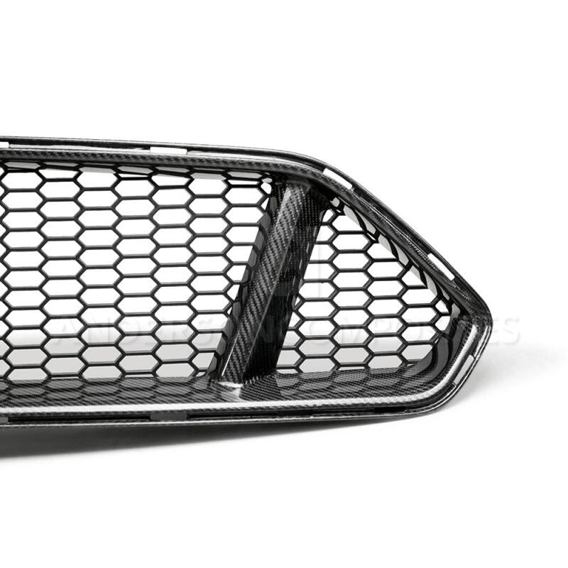 Anderson Composites 2018 Ford Mustang Type - GT Carbon Fiber Upper Grille - My Store