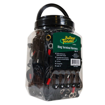 compare product Battery Tender Ring Terminal Accessory Cable Jar of 25