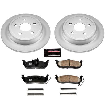 compare product Power Stop 06-10 Jeep Commander Rear Z17 Evolution Geomet Coated Brake Kit