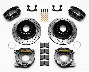 compare product Wilwood Dynapro Dust-Boot P/S Park Brake Kit Drilled Small Ford 2.50in Offset