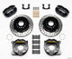 Wilwood Dynapro Dust - Boot P/S Park Brake Kit Drilled Small Ford 2.50in Offset - My Store
