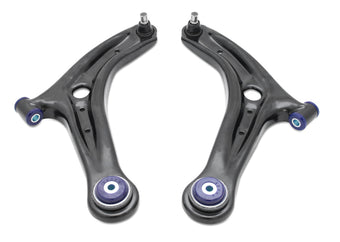 compare product SuperPro 14-19 Ford Fiesta ST Front Lower Control Arm Set w/ Preinstalled SuperPro Bushings