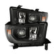 AlphaRex 07 - 13 Toyota Tundra / 08 - 17 Sequoia LUXX LED Proj HL Alpha - Blk w/Actv Light Seq. Sig + DRL - My Store