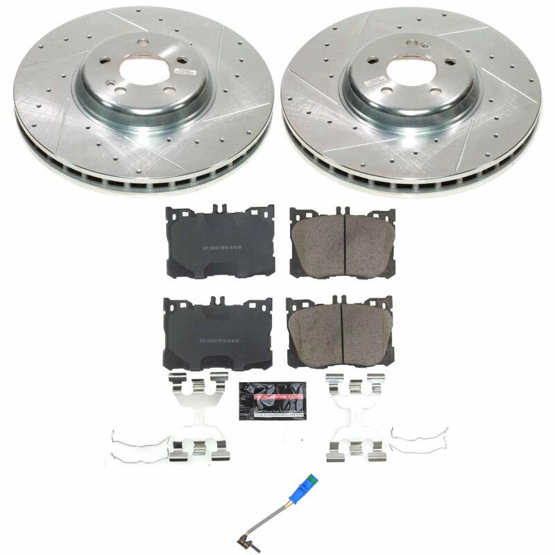 Power Stop 22 - 23 Mercedes - Benz E53 AMG Front Z23 Evolution Brake Kit - My Store