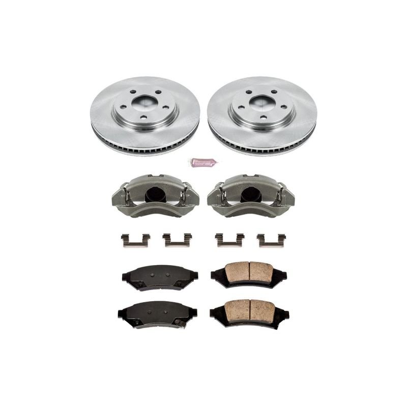 Power Stop 2004 Pontiac Grand Prix Front Autospecialty Brake Kit w/Calipers - My Store