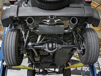 aFe Rebel Series 2.5in 409 SS Axle - Back Exhaust w/ Black Tips 2007+ Jeep Wrangler (JK) V6 3.6L/3.8L - My Store