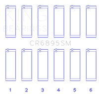 King Engine Bearings Ford Ecoboost 3.5L V6 (Size +0.50mm) Connecting Rod Bearing Set - My Store