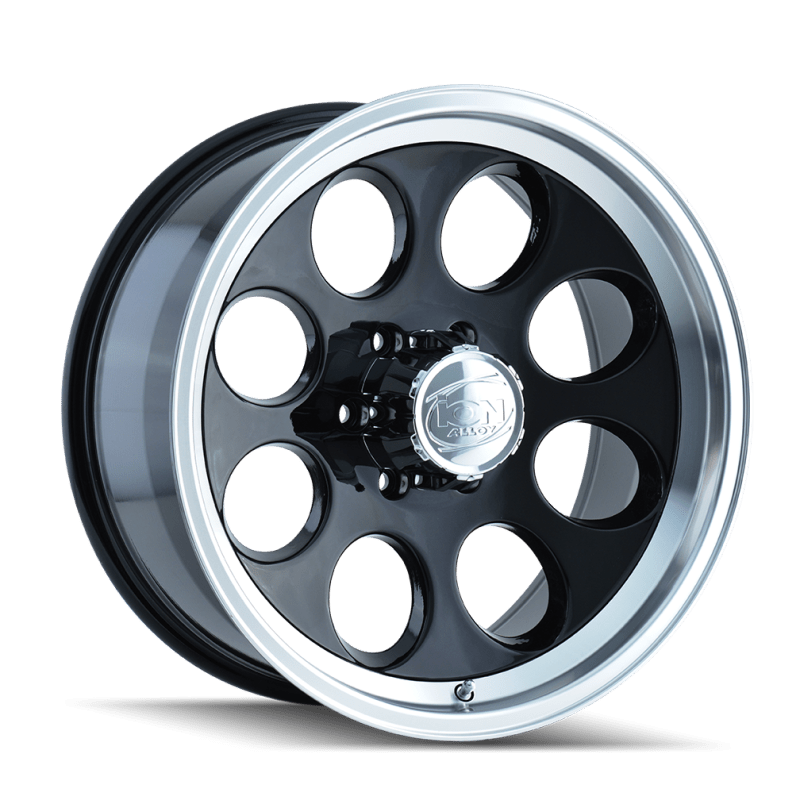 ION Type 171 16x10 / 8x165.1 BP / - 38mm Offset / 130.8mm Hub Black/Machined Wheel - My Store