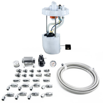 compare product DeatschWerks 12-15 Honda Civic Si/13-15 Acura ILX DW400 Pump Module & Return Kit w/PTFE Fuel Lines