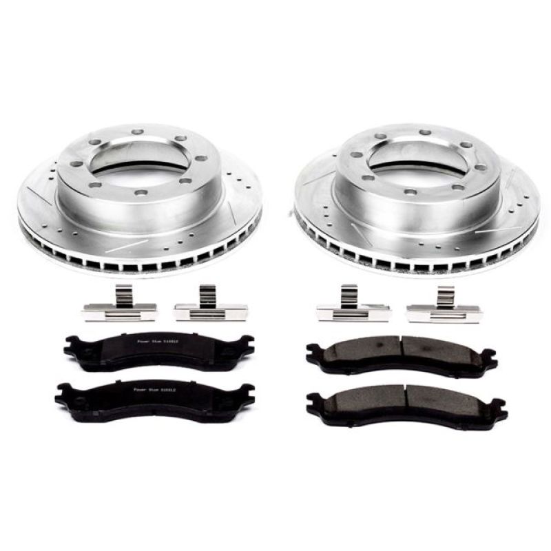 Power Stop 95 - 99 Ford F - 250 Front Z23 Evolution Sport Brake Kit - My Store