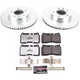 Power Stop 06 - 17 Volkswagen Touareg Front Z26 Street Warrior Brake Kit - My Store