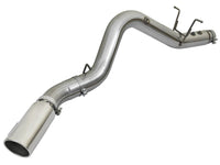aFe LARGE BORE HD 5in 409 - SS DPF - Back Exhaust w/Polished Tip 2017 GM Duramax V8 - 6.6L (td) L5P - My Store