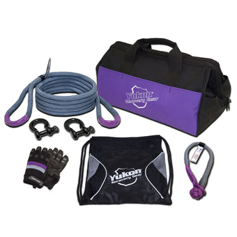 compare product Yukon Gear Recovery Gear Kit w/ 3/4in. Kinetic Rope Tow Strap