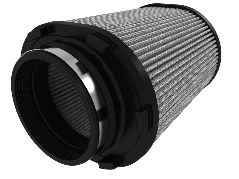 aFe Magnum FORCE Intake Air Filter w/Pro DRY S 4 - 1/2IN F x(8x6 - 1/2)IN B x(6 - 3/4x5 - 1/2)IN T x8IN - My Store