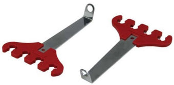 compare product Moroso Chevrolet Small Block 4-Hole Ignition Wire Loom Kit - 7-9mm - Red