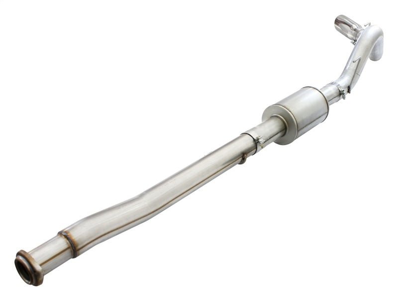 aFe Atlas Exhausts 4in Cat - Back Aluminized Steel Exhaust 2015 Ford F - 150 V6 3.5L (tt) Polished Tip - My Store