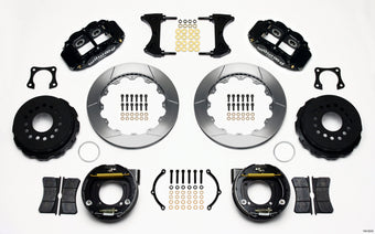 compare product Wilwood Narrow Superlite 4R Rear P-Brk Kit 12.88in 58-64 Olds/Pontiac Ends 2.81in Offset