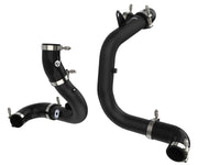 aFe BladeRunner 15 - 20 VW GTI (MKVII) L4 - 2.0L (t) Aluminum Hot and Cold Charge Pipe Kit Black - My Store