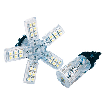 compare product Oracle 3157 15 SMD 3 Chip Spider Bulb (Single) - Cool White