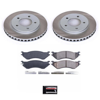 compare product Power Stop 98-02 Lincoln Navigator Front Semi-Coated Rotor Kit