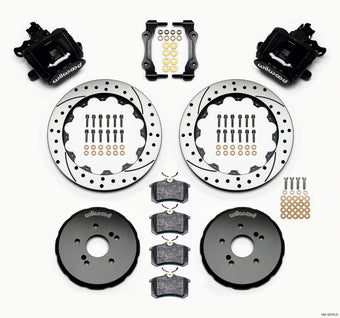 compare product Wilwood Combination Parking Brake Rear Kit 12.88in Drilled Honda S2000