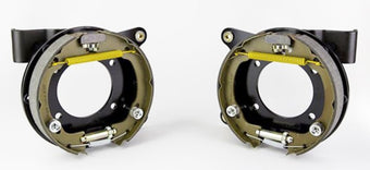compare product Wilwood Brackets (2) - Disc/Drum 12 Bolt Chevy 2.81in Offset 1pc vented