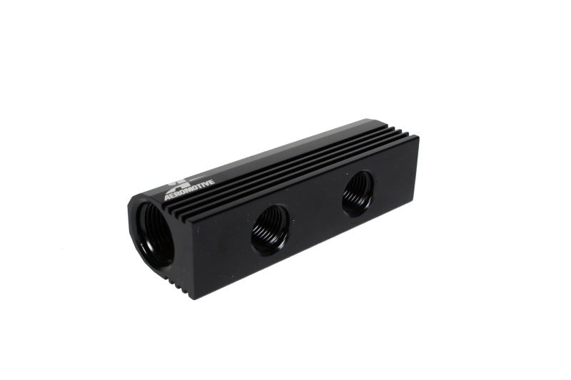 Aeromotive Fuel Distribution Log (4 - Ports) (2) 8 AN/(2) 6 AN - My Store