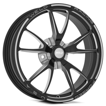 compare product Weld Full Throttle 1-Piece 15x3.5 / Strange Spindle MT / 1.75in. BS Black Wheel - Non-Beadlock