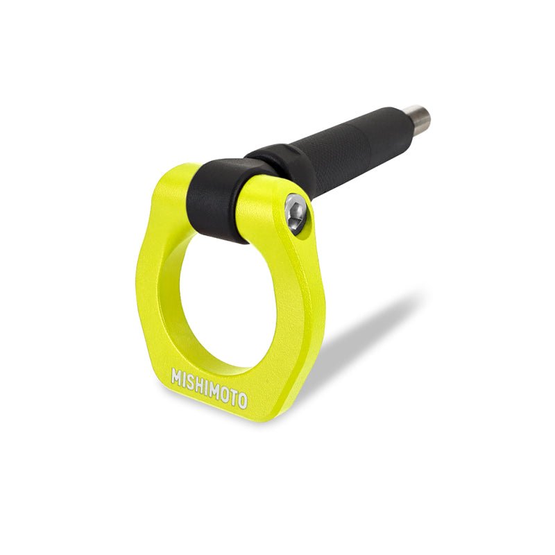 Mishimoto 02 - 07 Subaru WRX/STI Neon Yellow Racing Front Tow Hook - My Store